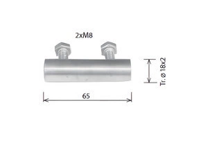 Svorka zkušební KOVO 23771 SZ trubková, nerez