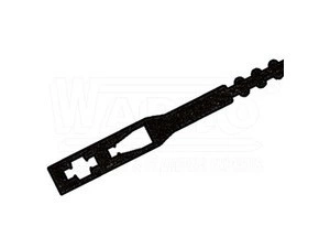 wpr7703 WT-SST-230BK vázací pásky rozdělávací z měkkého materiálu SOFT STRAP, 234 x 5,5 mm, černá