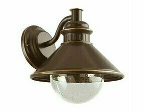 Svítidlo venkovní EGLO AL-WL 1 D-BRAUN-KUPFER KLAR ALBACETE, nástěnné