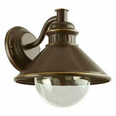 Svítidlo venkovní EGLO AL-WL 1 D-BRAUN-KUPFER KLAR ALBACETE, nástěnné