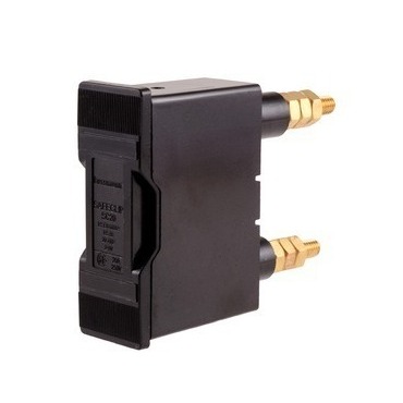 EATON SC20P SC20P Pojistkový spodek (norma BS88, Safeclip), zadní připojení 550V AC, 20A, černá / SS