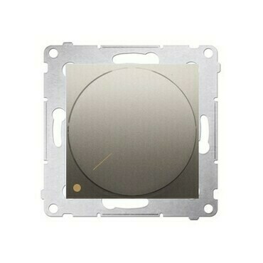 Stmívač pro stm. LED SIMON 54 DS9L2.01/44, ot. stm., tlač. sp., 5-215W, 4 vodič., zlatá metalíza