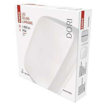 EMOS ZM4313 LED DORI PŘ.ČTV IP54/18W/1550LM/NW B
