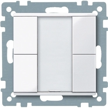 SCHN MTN617225 KNX tlač. panel 2-násobný plus, Active, System M RP 0,08kč/ks