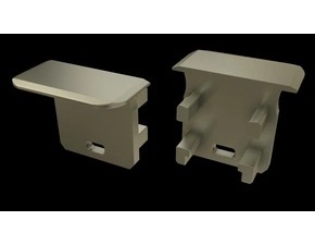 Koncovka profilu GREENLUX EC-PROFIL G INOX HO (12-0073-00)