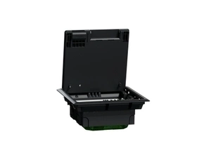 SCHN INS52120 Unica System+ - Podlahová krabice M plastová 4 moduly 45x45