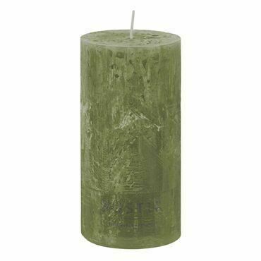 Svíčka GLENBARR olivová výška 140 mm EGLO