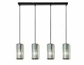 Svítidlo závěsné RABALUX 72256 VENESS matná černá E27 4x MAX 40W