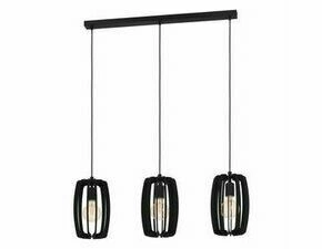 Závěsné svítidlo BAJAZZARA černá 890×190 mm 3x40W EGLO