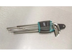 wpr10211 251-ARN-1 9-dílná sada "AARON" - dlouhé imbusové klíče (1.5, 2.0, 2.5, 3.0, 4.0, 5.0, 6.0,