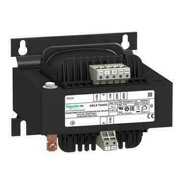 SCHN ABL6TS40G Iz.tran.prim.230a400V sek.115V 400VA RP 7,46kč/ks