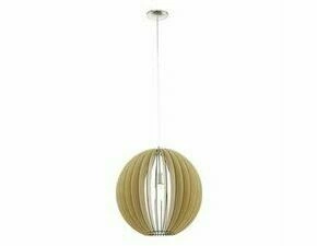 Svítidlo závěsné EGLO HL 1 E27 O500 AHORN NICKEL-M.COSSANO