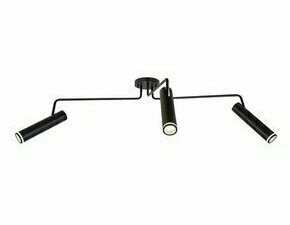 Svítidlo stropní RABALUX 73039 SENOBIA černá GU10 3x MAX 35W