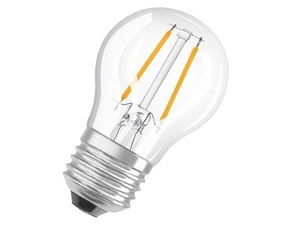 LED žárovka OSRAM LEDPCLP15 1,5W/827 230V FIL E27 FS1, čiřá