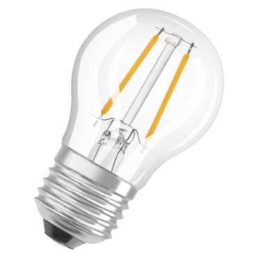 LED žárovka OSRAM LEDPCLP15 1,5W/827 230V FIL E27 FS1, čiřá