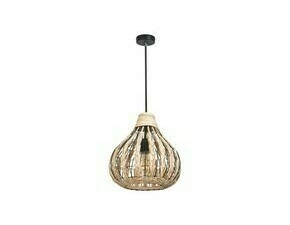 Závěsné svítidlo Zahara přírodní E27 1×40W RABALUX 7604