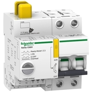 SCHN A9C66210 Jistič REFLEX iC60H Ti24 10 A 2P D RP 0,63kč/ks
