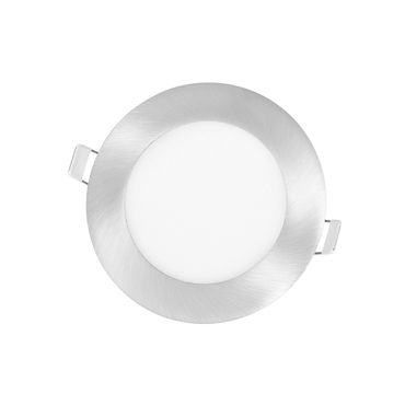LED svítidlo vestavné ECOPLANET kruh 12cm, 6W, 4100K, IP20, 490lm