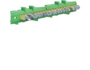 HAG KM17E Přídavná svorka PE se soklem (1x25 + 8x16 + 8x10mm2