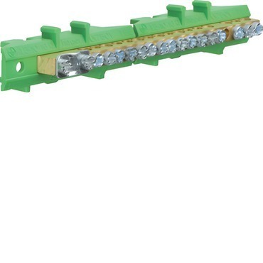 HAG KM17E Přídavná svorka PE se soklem (1x25 + 8x16 + 8x10mm2