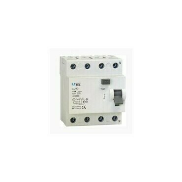 DAM Proudový chránič AUR3, 40A, 30mA, 3P+N, 10kA, typ AC