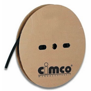 CIMCO 184002 Smršťovací návlek  2:1 černý 0,5 - 1,1 mm (200 m)