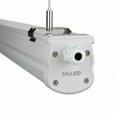 MCLED LED závěsné prachotěsné svítidlo Fabrik D1200, 45 W, 4000 K, IP65, se senzorem