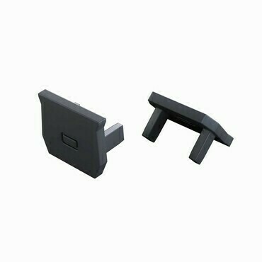 Koncovka profilu GREENLUX EC-PROFIL AXEL 2IN1 ROCK ANTHRACITE  (12-1519-01)