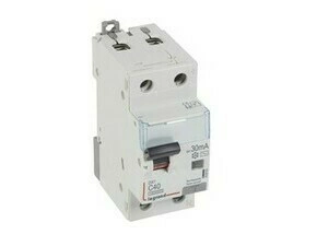 Chránič kombinovaný LEGRAND 410983 DX3 KOMB. 1+N C40 30MA AC 10KA