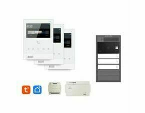SADA DV 3úč.MODULÁRNÍ tablo na zeď: 3xIS16:5" TUYA;PS01;distributor