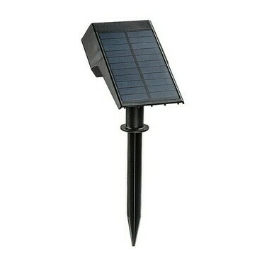 Solární svítidlo Nantes černá LED 0,5W RABALUX 77088
