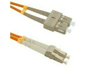 Patch kabel WIREX PO5DLCSC1, LC/UPC-SC/UPC, Multimode, 50/125, Duplex, OM2, 1m