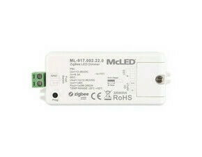 MC LED ZigBee přijímač - řízení jasu, 1 kanál, max. 8A