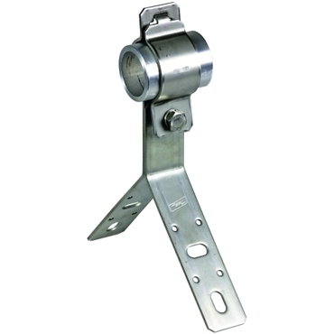 DEHN 105341  Rohový úchyt NIRO s příložkou pro trubku D 50mm  pro iso-Combi DEHN DEHN