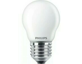 LED žárovka Philips MASTER Luster DT 3.5-40W E27 927 P45 FR G, matná