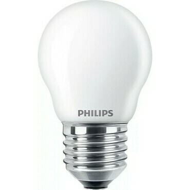 LED žárovka Philips MASTER Luster DT 3.5-40W E27 927 P45 FR G, matná