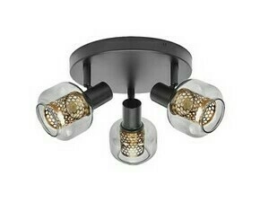 Svítidlo dekorativní OSRAM DECOR SPOT FIREFLY PL 3X2.8W E14BK OSRAM