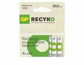 Baterie nabíjecí GP ReCyko B25114 950 AAA (HR03) 4PP