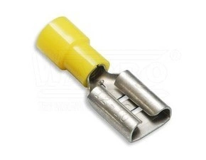 wpr8903 OBP-PI-6-6308-PA lisovací objímka plochá poloizolovaná PA (polyamid), EASY ENTRY, 4,0 - 6,0