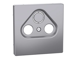 SCHN MTN4123-6036 Centrální deska, Merten D-Life, pro anténní zásuvku 2/3 otvory, Stainless Steel