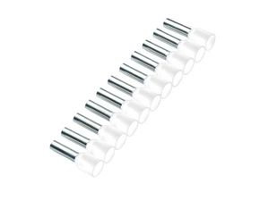 CIMCO  187500 Izolovaná dutinka v pásce Cu 0,5/14 mm, bílá (500 ks)