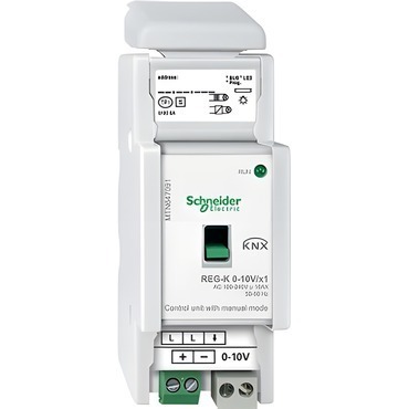 SCHN MTN647091 KNX řídicí jednotka 0-10V/1-10V REG-K/1-násobná+manuální režim