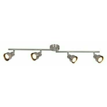 Svítidlo RABALUX 3186 BLAKE satin chrom GU10 4xMAX ??W