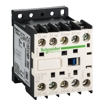 SCHN CA3KN31ED Pom. miniStykač 3"Z"+1"V" 48V DC RP 0,24kč/ks