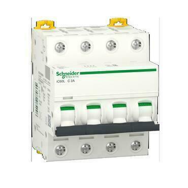 SCHN A9F94402 Jistič Acti9 iC60L 4P  2A  C RP 0,49kč/ks