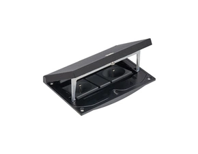 SIMON KFH220SEC/74 Vklad krabice podlahové ocelové KGT, s inbusovým zámkem, 2 zásuvky silové K45 (ty