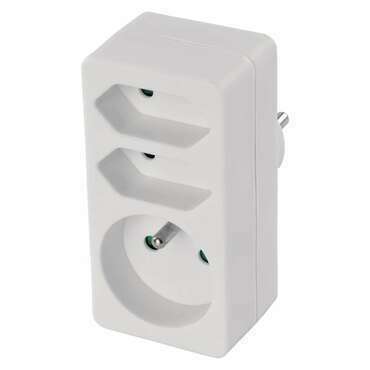 EMOS P0025 ZÁSUVKA ROZBOČ. 2× 2,5 A + 1×