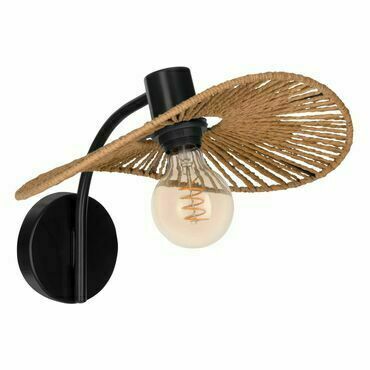 EGLO WL/1 E27 SCHWARZ/SEILSCHIRM 'SIRUELA'