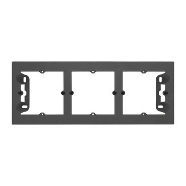 SIMON TPN3/116 Krabice pro povrchovou montáž 3 násobná (Duo, Line) bílá
