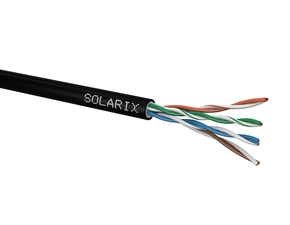 INTLK 27655196 SXKD-5E-UTP-PEG Venkovní instalační kabel Solarix CAT5E UTP PE Fca gelový 305m/box